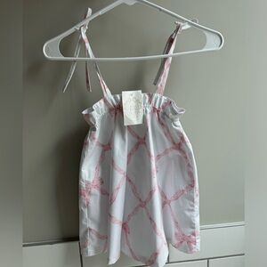 NWT The beaufort bonnet company (tbbc) top/cover up in Belle Meade Bow size 3T